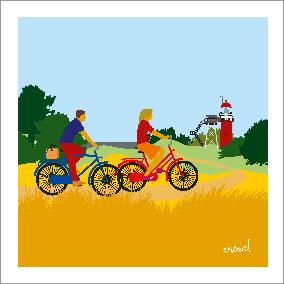 kaartvliefiets